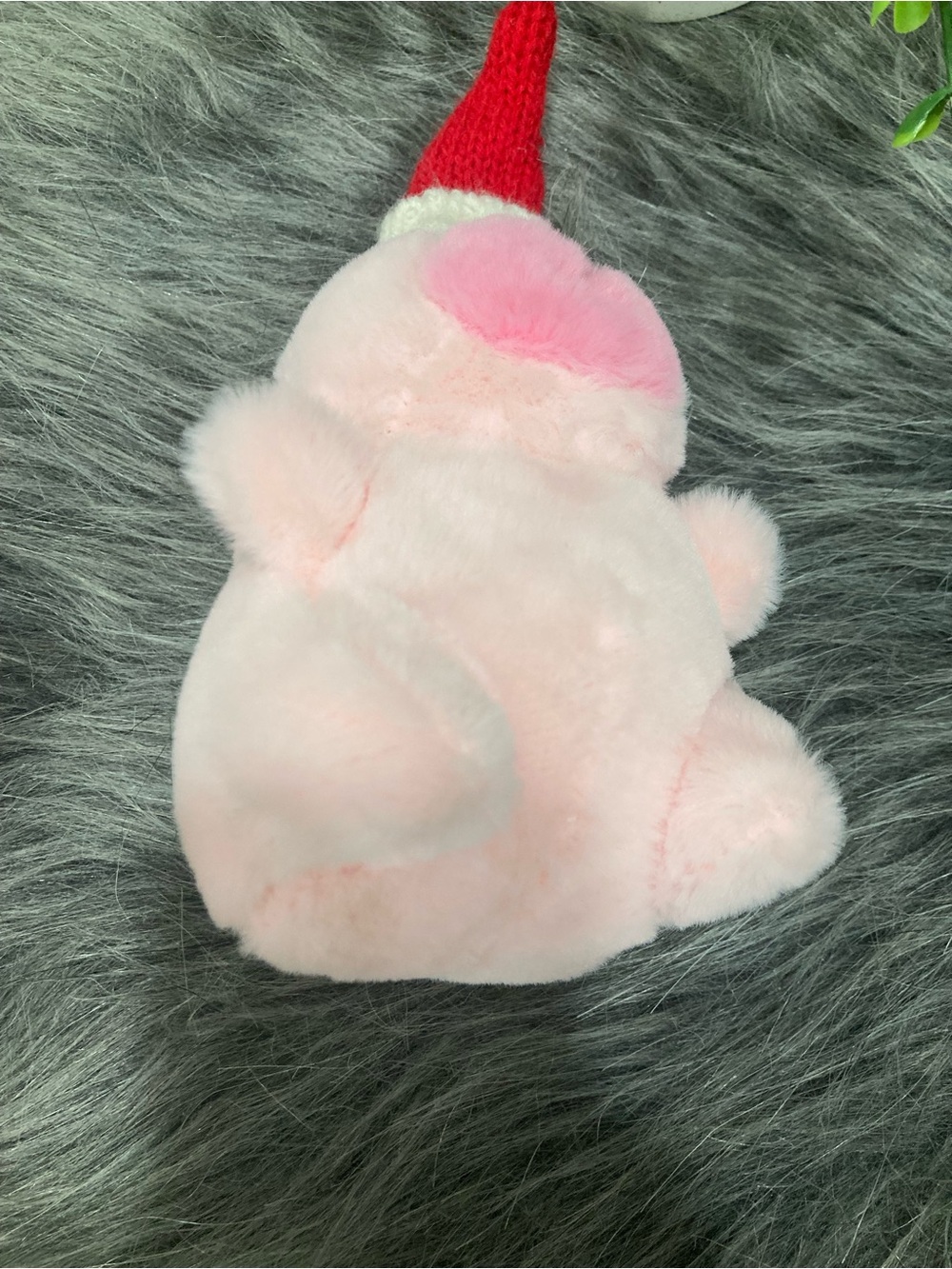 Plush Small Pet Toy - Pink Soft Chew Toy